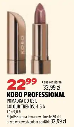 Drogerie Natura KOBO PROFESSIONAL POMADKA DO UST, COLOUR TRENDS oferta
