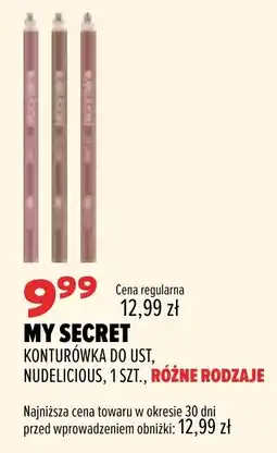 Drogerie Natura My Secret Konturówka do ust, Nudelicious oferta