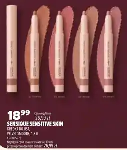 Drogerie Natura SENSIQUE SENSITIVE SKIN KREDKA DO UST, VELVET SMOOTH oferta