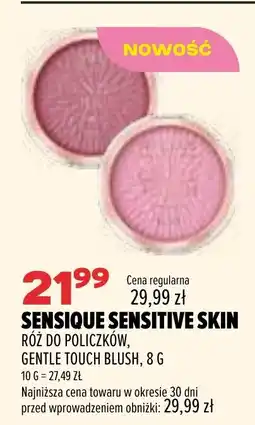Drogerie Natura SENSIQUE SENSITIVE SKIN RÓŻ DO POLICZKÓW, GENTLE TOUCH BLUSH oferta