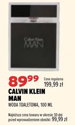 Drogerie Natura Calvin Klein Man Woda Toaletowa oferta
