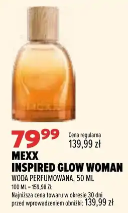 Drogerie Natura Mexx Inspired Glow Woman oferta