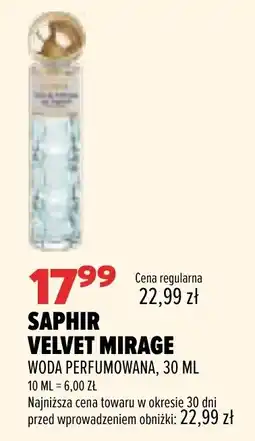 Drogerie Natura SAPHIR VELVET MIRAGE oferta