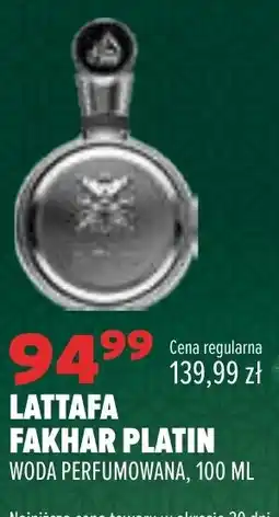 Drogerie Natura Lattafa Fakhar Platin Woda Perfumowana oferta