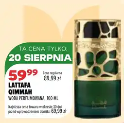 Drogerie Natura Lattafa Qimmah Woda Perfumowana oferta