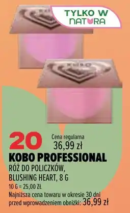 Drogerie Natura Kobo Professional Róż do policzków, Blushing Heart oferta