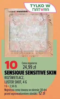 Drogerie Natura SENSIQUE SENSITIVE SKIN ROZŚWIETLACZ oferta