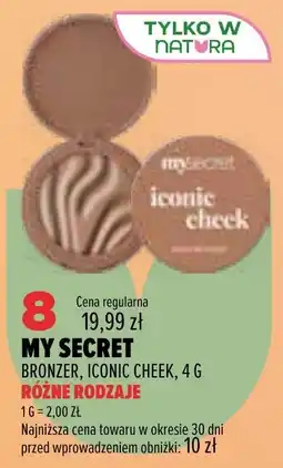 Drogerie Natura My Secret Bronzer, Iconic Cheek oferta