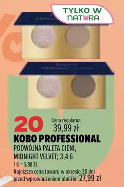 Drogerie Natura Kobo Professional Podwójna Paleta Cieni, Midnight Velvet oferta