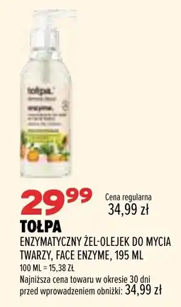 Drogerie Natura Tołpa Enzymatyczny Żel-Olejek do Mycia Twarzy, Face Enzyme oferta