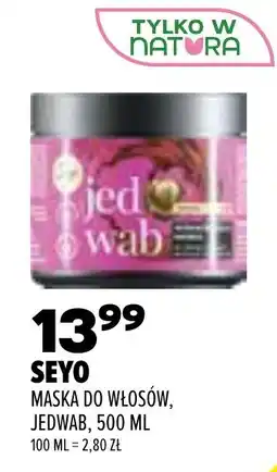 Drogerie Natura SEYO MASKA DO WŁOSÓW, JEDWAB oferta