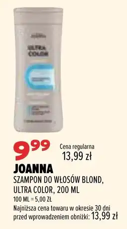 Drogerie Natura Joanna Szampon do Włosów Blond, Ultra Color oferta