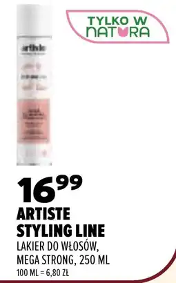 Drogerie Natura Artiste Styling Line Lakier do włosów, Mega Strong oferta
