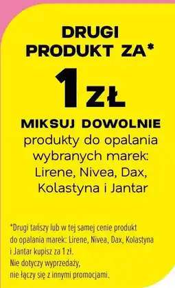 Drogerie Natura Drugi produkt za 1 zł oferta