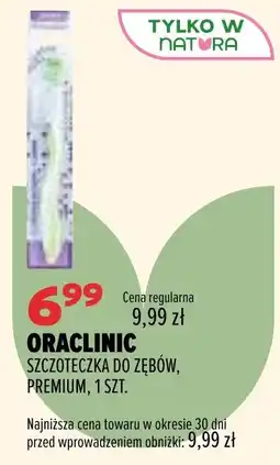 Drogerie Natura Oraclinic Szczoteczka do Zębów, Premium oferta