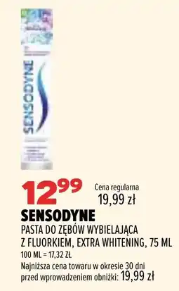 Drogerie Natura Sensodyne Pasta do zębów wybielająca z fluorkiem, Extra Whitening oferta
