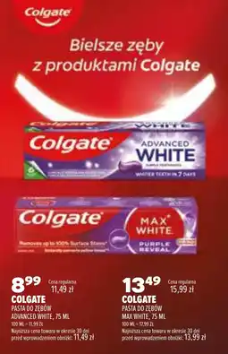 Drogerie Natura Colgate Pasta do zębów Advanced White oferta