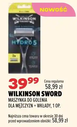 Drogerie Natura Wilkinson Sword Maszynka do golenia dla mężczyzn + wkłady, 1 op. oferta