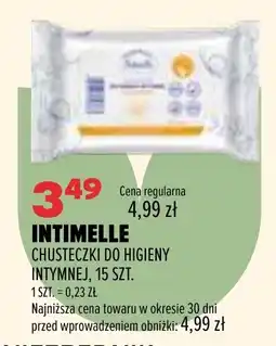 Drogerie Natura Intimelle Chusteczki do higieny intymnej oferta
