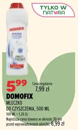 Drogerie Natura DOMOFIX MLECZKO DO CZYSZCZENIA oferta