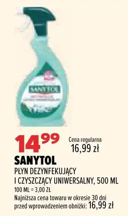 Drogerie Natura Sanytol Płyn Dezynfekujący i Czyszczący Uniwersalny oferta