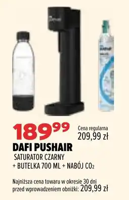Drogerie Natura DAFI PUSHAIR SATURATOR CZARNY oferta