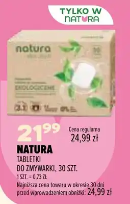 Drogerie Natura Natura Tabletki do zmywarki oferta