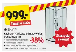 Jula Kabina prysznicowa Ekvip oferta