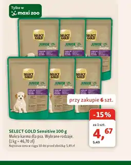 Maxi Zoo Karma dla psa Select Gold oferta