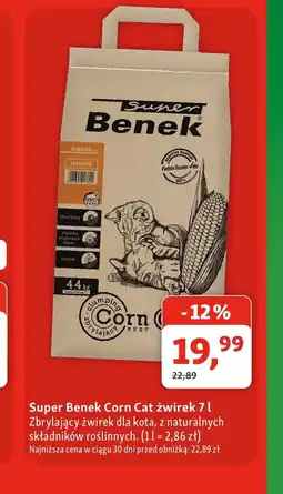 Maxi Zoo Żwirek Super Benek oferta