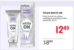 Rossmann Pasta-booster do zębów wybielająca Tołpa White On oferta