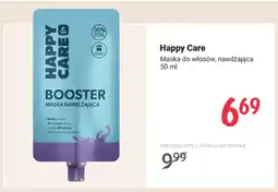 Rossmann Maska do włosów nawilżająca Happy Care Booster oferta