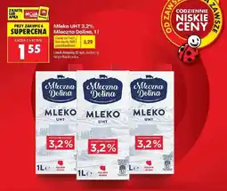Biedronka Mleko Mleczna Dolina oferta