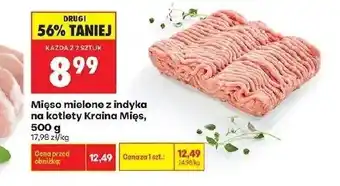 Biedronka Mięso z indyka Kraina Mięs oferta