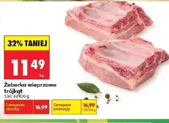 Biedronka Żeberka wieprzowe oferta