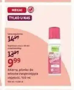 Rossmann Pianka do włosów zwiększająca objętość Alterra oferta