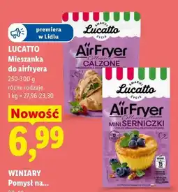 Lidl Mieszanka do airfryera Lucatto Mini Serniczki oferta