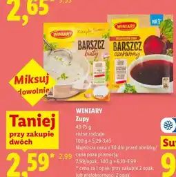 Lidl Zupa w proszku Barszcz biały Winiary oferta