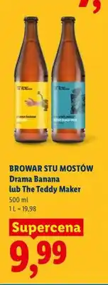 Lidl Piwo Browar Stu Mostów The Teddy Maker oferta
