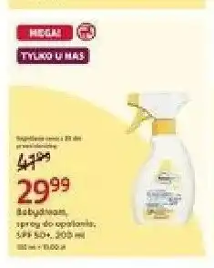 Rossmann Spray do opalania dla dzieci Babydream SPF 50+ oferta