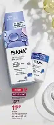 Rossmann Serum nawilżające do twarzy na noc Isana oferta