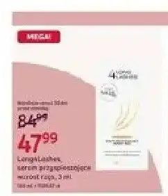 Rossmann Serum przyspieszające wzrost rzęs Long4Lashes oferta