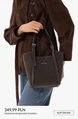 Ryłko Torebka Ryłko brązowa elegancka oferta