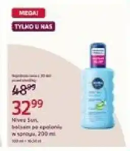 Rossmann Balsam po opalaniu w sprayu Nivea Sun oferta