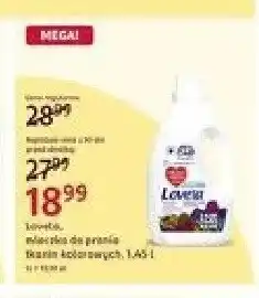 Rossmann Mleczko do prania tkanin kolorowych Lovela oferta