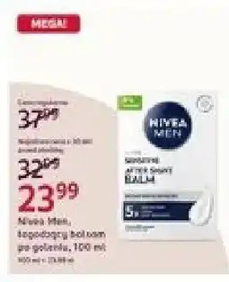 Rossmann Łagodzący balsam po goleniu Nivea Men oferta