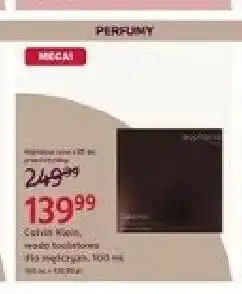 Rossmann Woda toaletowa dla mężczyzn Calvin Klein Euphoria oferta