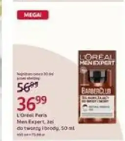 Rossmann Żel do twarzy i brody L'Oreal Paris Men Expert Barber Club oferta