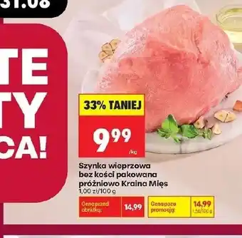Biedronka Szynka Kraina Mięs oferta