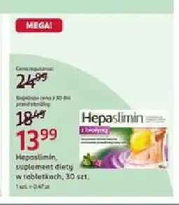 Rossmann Suplement diety Hepaslimin oferta